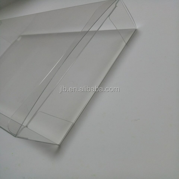Clear Hard PET Plastic Box for Classic Console Retro Video Game Protectors Transparent Custom Display Storage Cartons