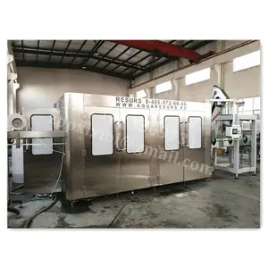 Máquina de llenado de agua embotellada de 1L, Alemania, línea de producción de agua potable, precio de planta de llenado de agua Mineral