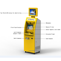 Terminal de recyclage de billets OEM LKS, accepteur et distributeur de billets, kiosque d'échange de devises en libre-service avec écran tactile pour banques et commerces de détail
