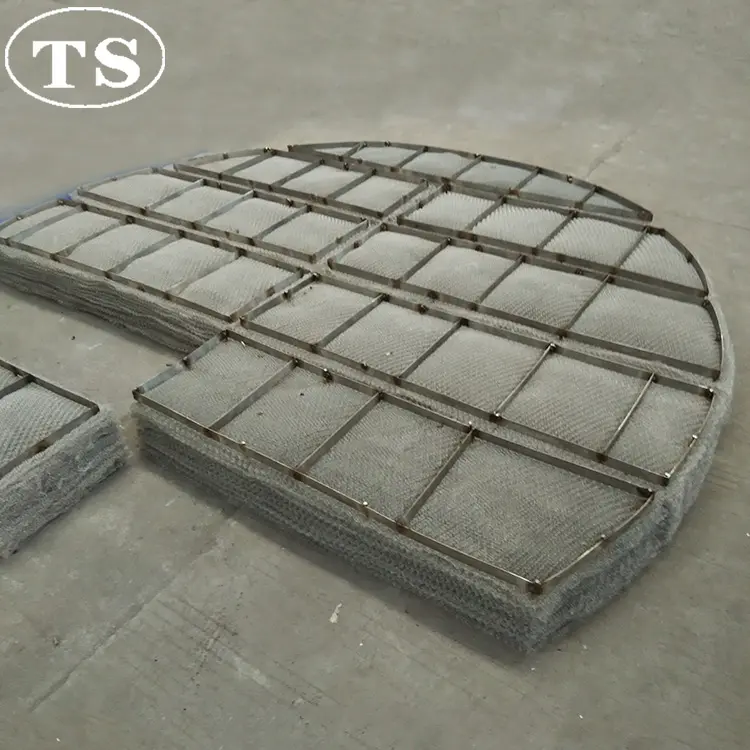 High quality stainless steel wire braided filter mesh/demister pad