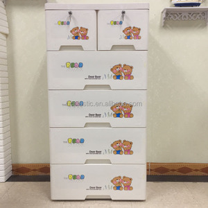 66*44*132 CM En <span class=keywords><strong>Plastique</strong></span> enfants Garde-Robe Organisateur Placard De Rangement <span class=keywords><strong>Commode</strong></span> - Product Image 6