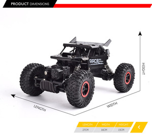 China de fábrica 2.4g <span class=keywords><strong>RC</strong></span> 4wd Rock <span class=keywords><strong>crawler</strong></span> 1:18 modelo de coche Diecast para la venta - Product Image 5