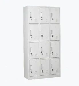 Used small metal second hand clothing locker
