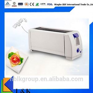 OEM Wide Slot Polished and Brushed Stainless Steel <strong>Bread</strong> <strong>Toaster</strong> - Product Image 3