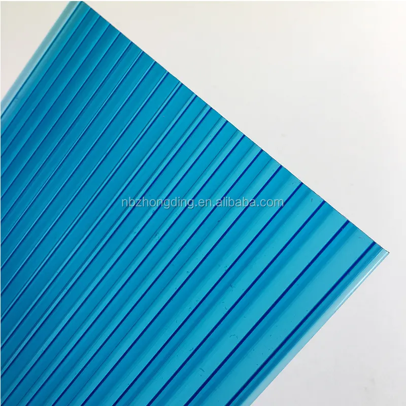 4mm/6mm/8mm/10mm/12mm/16mm couleur polycarbonate creux pour la toiture