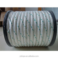 Cordon en nylon double tressé PP PET Polyester, haute résistance à l'abrasion, corde tressée de 6 mm à 35 mm