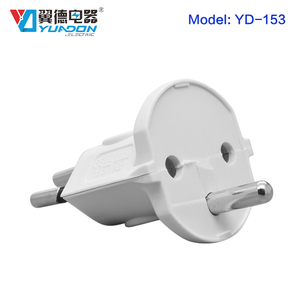 <span class=keywords><strong>Adaptador</strong></span> Yuadon <span class=keywords><strong>Suiza</strong></span> Eu a <span class=keywords><strong>adaptador</strong></span> de enchufe suizo 16A 250V <span class=keywords><strong>adaptador</strong></span> de viaje enchufe inmóvil negro blanco - Product Image 3