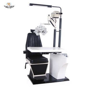 Conjunto de máquinas motorizadas ópticas, conjunto de máquinas para exame de visão óptica, unidade de cadeira oftalmática refratora optometria - Product Image 2
