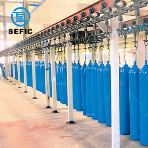 أسطوانة غاز SF6 من الفولاذ غير الملحوم سعة 2-80 لتر، أسطوانة SF6، أسطوانة أكسجين طبية سعة 40 لتر - Product Image 5