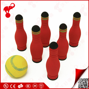 Vente chaude enfants intérieur sport bon jouet en plastique jeu de quilles enfants boule de bowling - Product Image 1