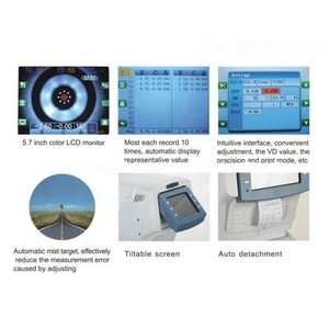 Équipement ophtalmique optique classique professionnel réfractomètre automatique réfracteur kératomètre - Product Image 5