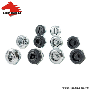 Panneau de commande de tableau électrique LM-705-3B, alliage de zinc noir, armoire industrielle, panneau à quart de tour, loquet à came triangulaire - Product Image 4