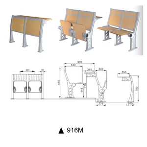 고품질 학교 학생 책상과 의자 단 하나 책상 우리는 학교 가구에 집중합니다