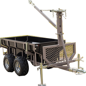 Rimorchio Agricolo Zincato Rinforzato in Offerta Speciale dalla Fabbrica Cinese A01E - Product Image 1