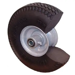 Dolly tire foam wheel never run flat no air cn shn Hand Trolley 16 inch cart wheel solid rubber tires