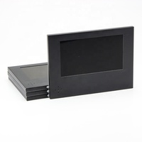 Carte d'invitation vidéo LCD/LED MP4, 5 pouces, 1 pièce, promotion, format A4/A5