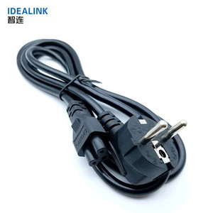 Personalizar 1 m-15 m bulbo/foco <span class=keywords><strong>cobre</strong></span> 3 punta larga de la computadora cable de alimentación de CA - Product Image 4
