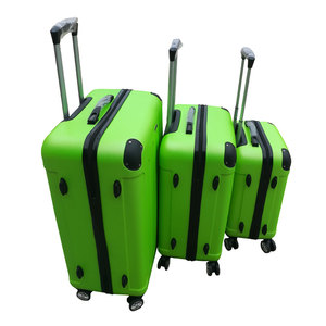 Sacs à <span class=keywords><strong>roulettes</strong></span> de voyage d'affaires Couleur vert pomme Ensemble de bagages tendance 3 pièces avec coins de protection Bagages de cabine - Product Image 5