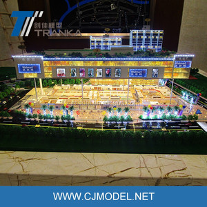 1/100 Maquette de la rue commerciale pour centre commercial/fabrication de modèles d'architecture - Product Image 6