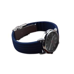 LAIHE Wholesale Silicone <strong>Rubber</strong> <strong>Watch</strong> Bands for Men Women 5 Colors-Black Brown Orange Red Blue Sizes 18mm 22mm Stock Available - Product Image 6