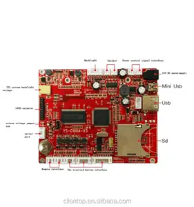 LVDS TTL fpc SD USB universele lcd controller board