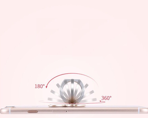 Anneau de doigt de <span class=keywords><strong>chat</strong></span> de dessin animé de lapin à 360 degrés, anneau de téléphone portable pour téléphone portable - Product Image 4