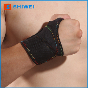Top SHIWEI-1001 # deportes pulsera <span class=keywords><strong>carpiano</strong></span> muñequera túnel de fabricante - Product Image 1