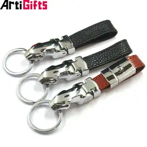 Hot Sell Leather Car Keychain Christmas Gift for Children Wholesale Price