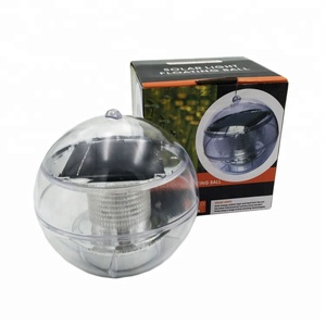 กันน้ำทุ่นลอยน้ำ led light ball พร้อมแผงพลังงานแสงอาทิตย์แบตเตอรี่ - Product Image 2