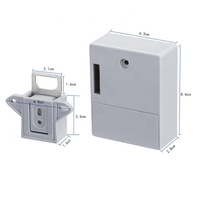 Serrure électronique à Induction, 5 pièces, verrouillage de armoire à Induction, caché, verrouillage de meubles