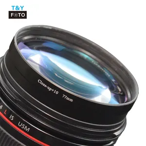 Tianya 52mm 77mm + 10 कैमरा लेंस फिल्टर बंद ऊपर फिल्टर