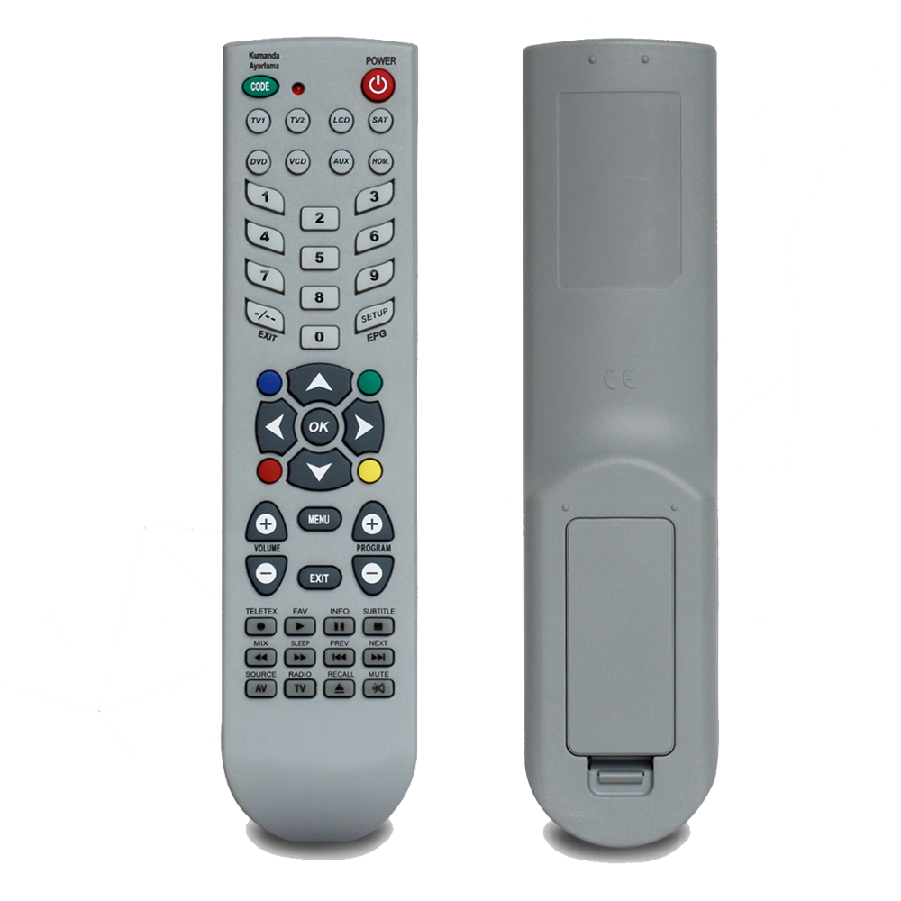 Produits chauds 49 Touches OEM ODM Télécommande Universelle Infrarouge SAT/TV Télécommande