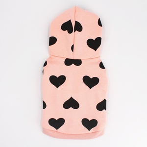 Hoodies del cane Rosa Cute Dog Felpa di Cotone Morbido Cucciolo Pullover, Cane Supera <span class=keywords><strong>per</strong></span> I <span class=keywords><strong>Cani</strong></span>, gatti - Product Image 3