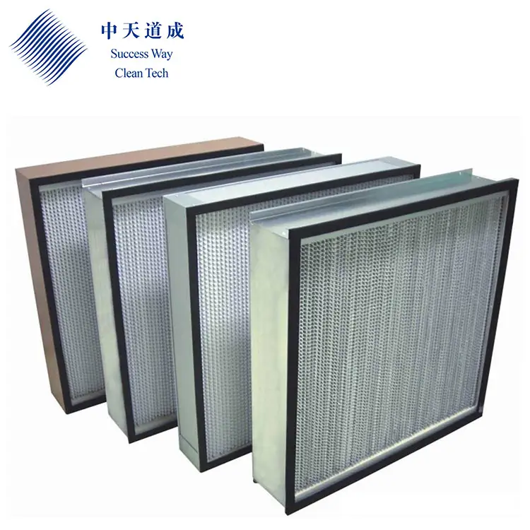 Factory Price GW/GWL Air Cleaning Equipment Hepa Filter H14