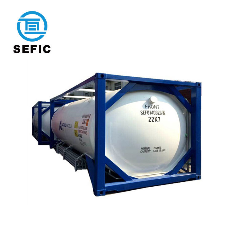 Стандартный контейнер для морского хранения ASME 20 м3