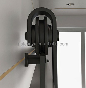 Alta Calidad Plana Puerta de Granero Track Sliding Barn Door Hardware kits - Product Image 3