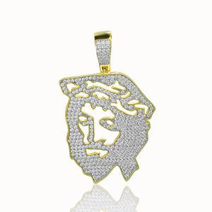 Colgante de Bolsa de Dinero Chapado <span class=keywords><strong>en</strong></span> Oro Saudí de 18K con Micro Pavé de Circonitas Cúbicas para Hombre - Product Image 5