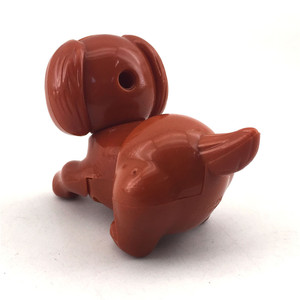 Mainan Anak Klasik Anjing Plastik Kecil yang Berjalan dengan Mekanisme Putar - Product Image 5