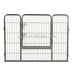 Métal <span class=keywords><strong>Parc</strong></span> Animalier Stylo D'exercice <span class=keywords><strong>pour</strong></span> Chiens Chats Pliante Robuste Porte Clôture 4 Panneaux Chacun - Product Image 4