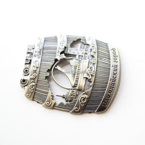 En gros <span class=keywords><strong>Russie</strong></span> <span class=keywords><strong>tourisme</strong></span> souvenir ville château antique bronze aimant de réfrigérateur - Product Image 4