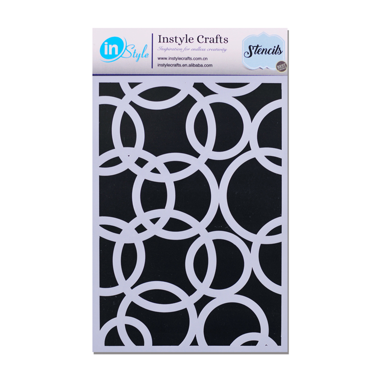 Customized craft and hobby stencils for card making