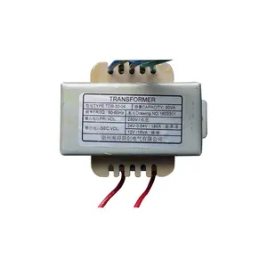 30va 250v 12v 24v controle de isolamento, transformador de isolamento