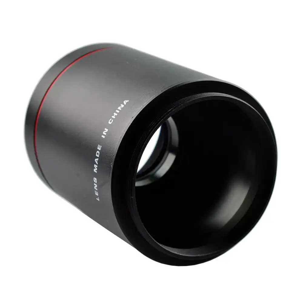 Lightdow 2x Teleconverter Perbesaran Lensa Converter untuk T Mount 420-800Mm 650-1300Mm 500Mm 800Mm 900Mm Cermin Lensa Tele