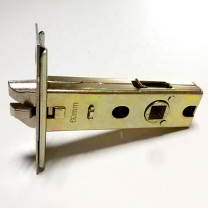 Set Serratura a <span class=keywords><strong>Molla</strong></span> per Porta in Acciaio Inox 50mm 60mm, Chiusura di Alta Sicurezza - Product Image 2