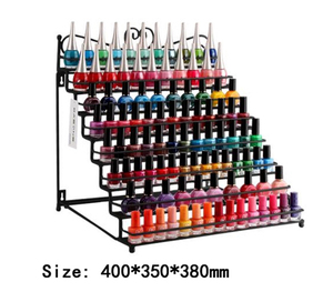 Giá Trưng Bày Sơn Móng Tay <span class=keywords><strong>Opi</strong></span> Kim Loại Cửa Hàng Bán Lẻ - Product Image 2