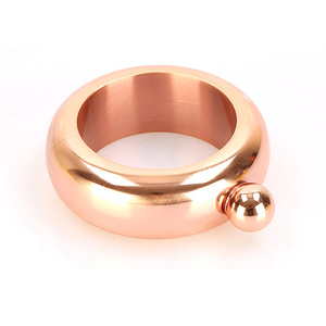 Directo de fábrica de acero inoxidable frasco de la cadera de metal, pequeño frasco de la cadera con jarra color creativo jarra - Product Image 5