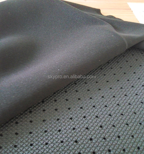Super Thin Breathable Nylon <strong>Fabric</strong> <strong>Coated</strong> with SBR Perforated <strong>Rubber</strong> <strong>Neoprene</strong> <strong>Sheet</strong> Good Price - Product Image 2
