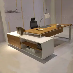 hot sale cheap popular commercial office furniture L shape computer office desk modern manager working executing office desk