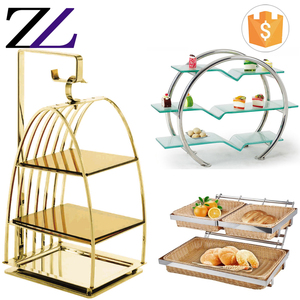 Pantalla <span class=keywords><strong>de</strong></span> Buffet para <span class=keywords><strong>restaurante</strong></span> árabe, Juego <span class=keywords><strong>de</strong></span> 3 piezas, elevador <span class=keywords><strong>de</strong></span> postres, espejo escalonado <span class=keywords><strong>de</strong></span> oro, servir pastel, buffet, pasas y elevación - Product Image 5