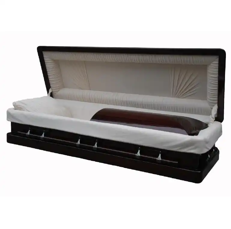 Full couch casket with foot board